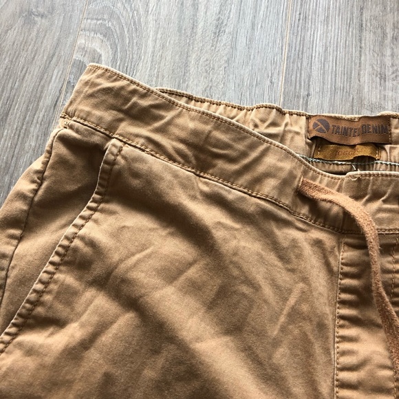 Tainted Denim Khaki Jogger - Picture 2 of 6